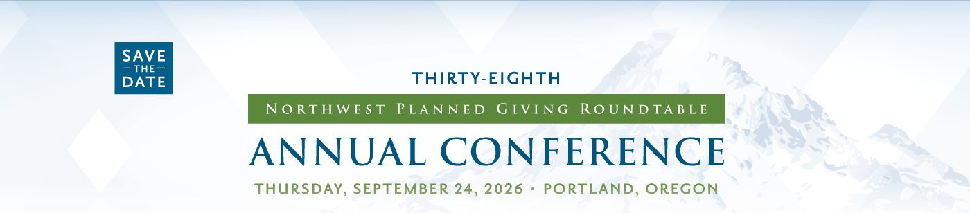 Thirty-eighth NWPGRT Annual Conference, Thursday September 24, 2026