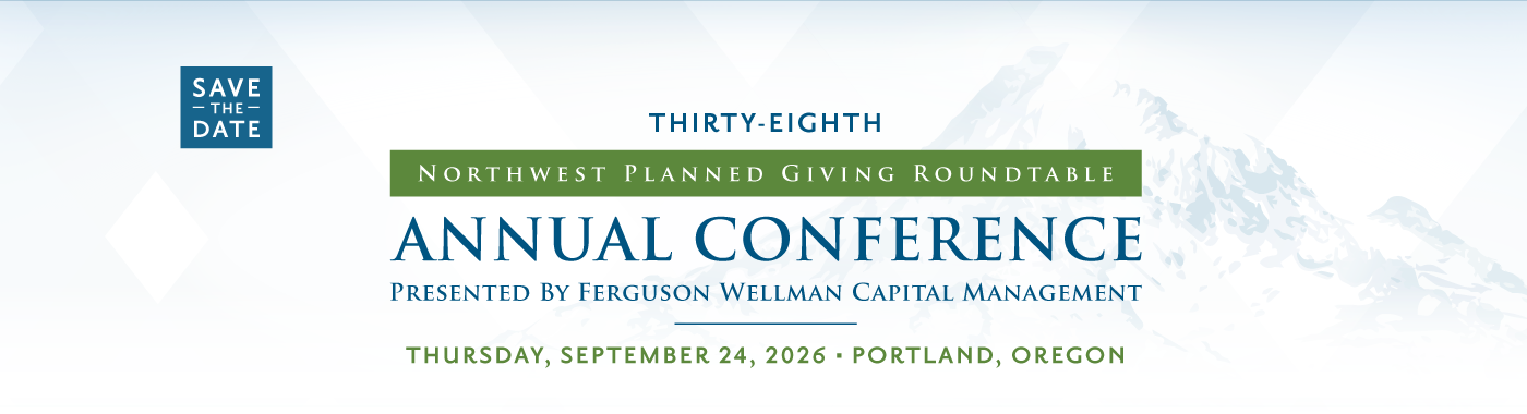 Thirty-eighth NWPGRT Annual Conference, Thursday September 24, 2026